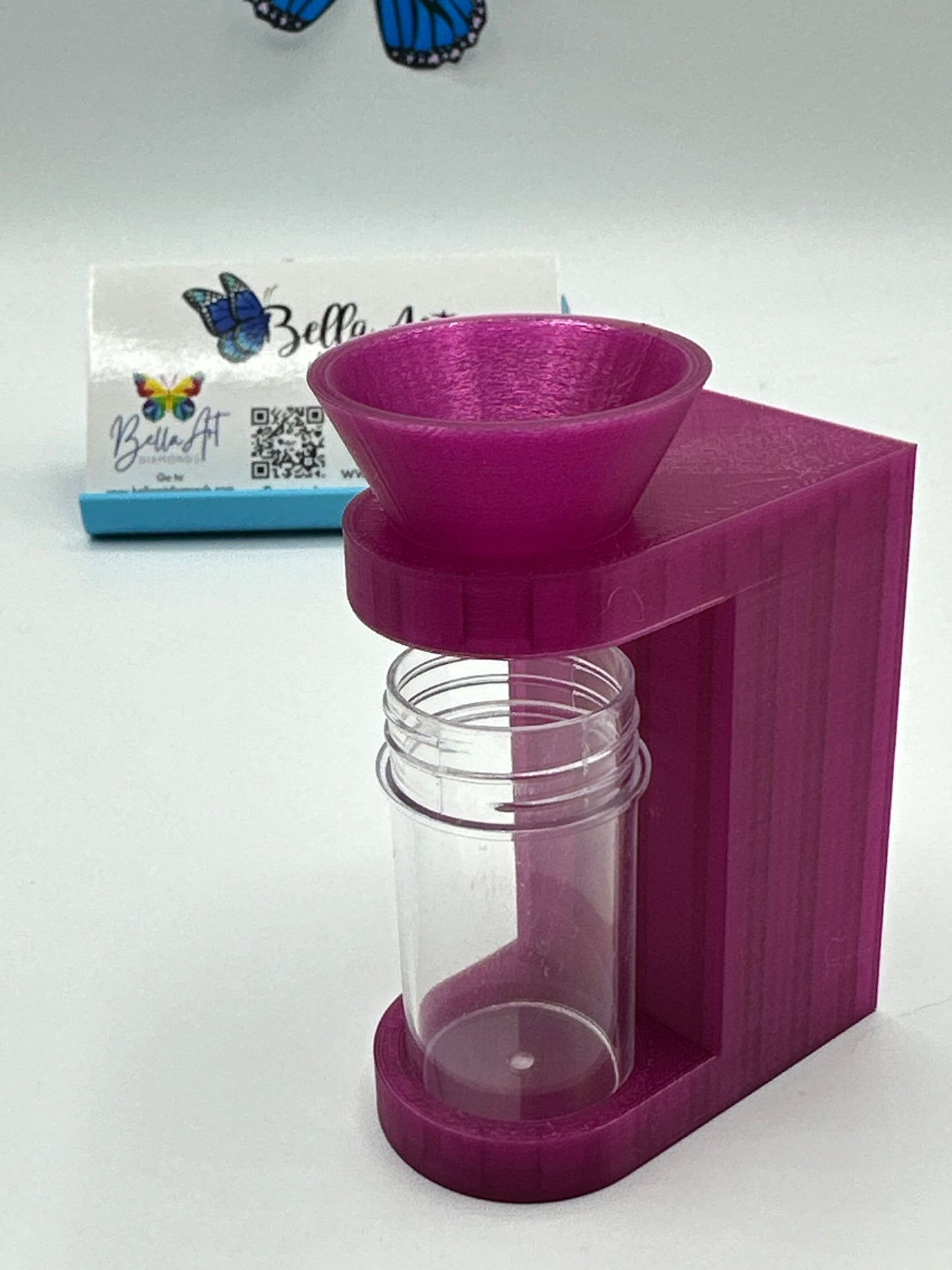 Hands Free Diamond Painting Funnel for Round Containers