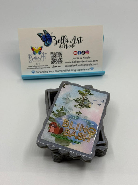 West Coast Bling Bash 3D Printed/Resin Diamond Painting Accessories