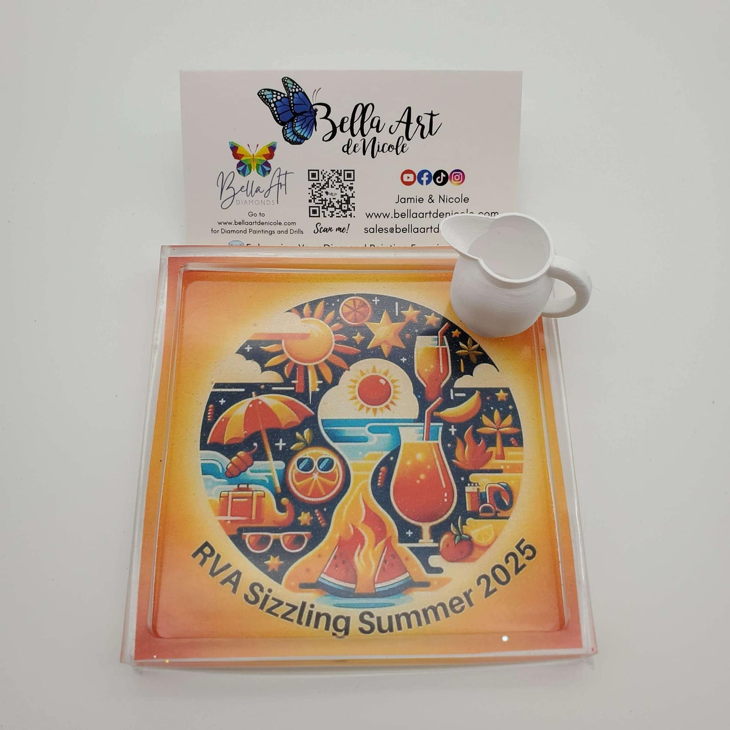 RVA Sizzling Summer Retreat Diamond Painting Trays and more!