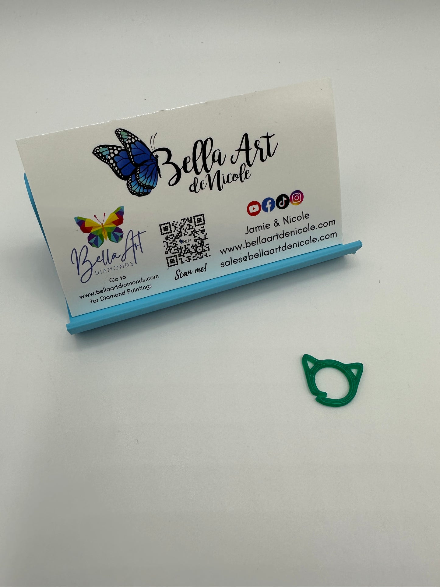 3D Printed Cat Stitch Markers
