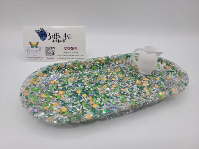 NEW Holiday Resin Trays with Magnet & Trashdrill Coverminder