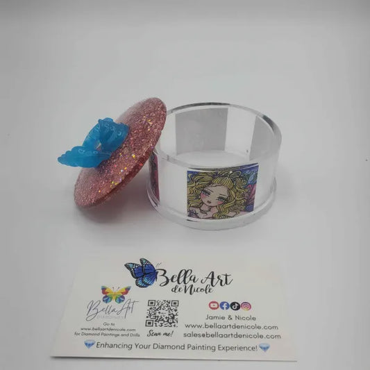 Handcrafted Licensed Hannah Lynn Artwork Resin Jars