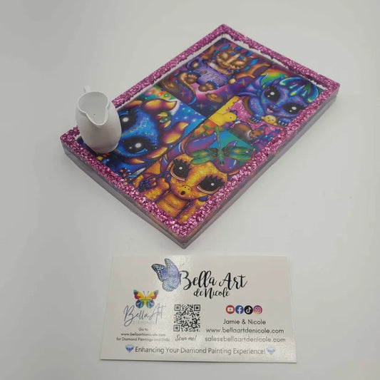 Handcrafted Licensed Emma Casey Artwork Resin Trays & Storage Boxes