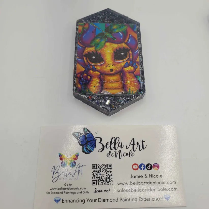 Handcrafted Licensed Emma Casey Artwork Resin Trays & Storage Boxes