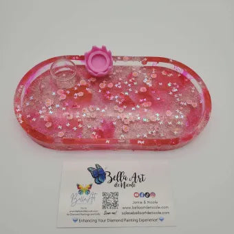 NEW Holiday Resin Trays with Magnet & Trashdrill Coverminder