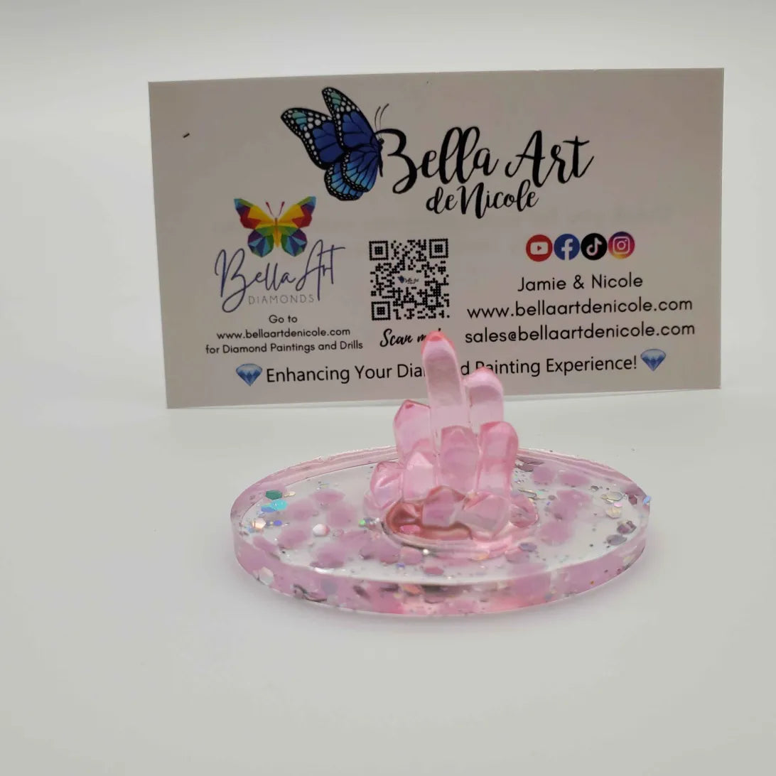NEW Cute Crystal Resin Coverminders