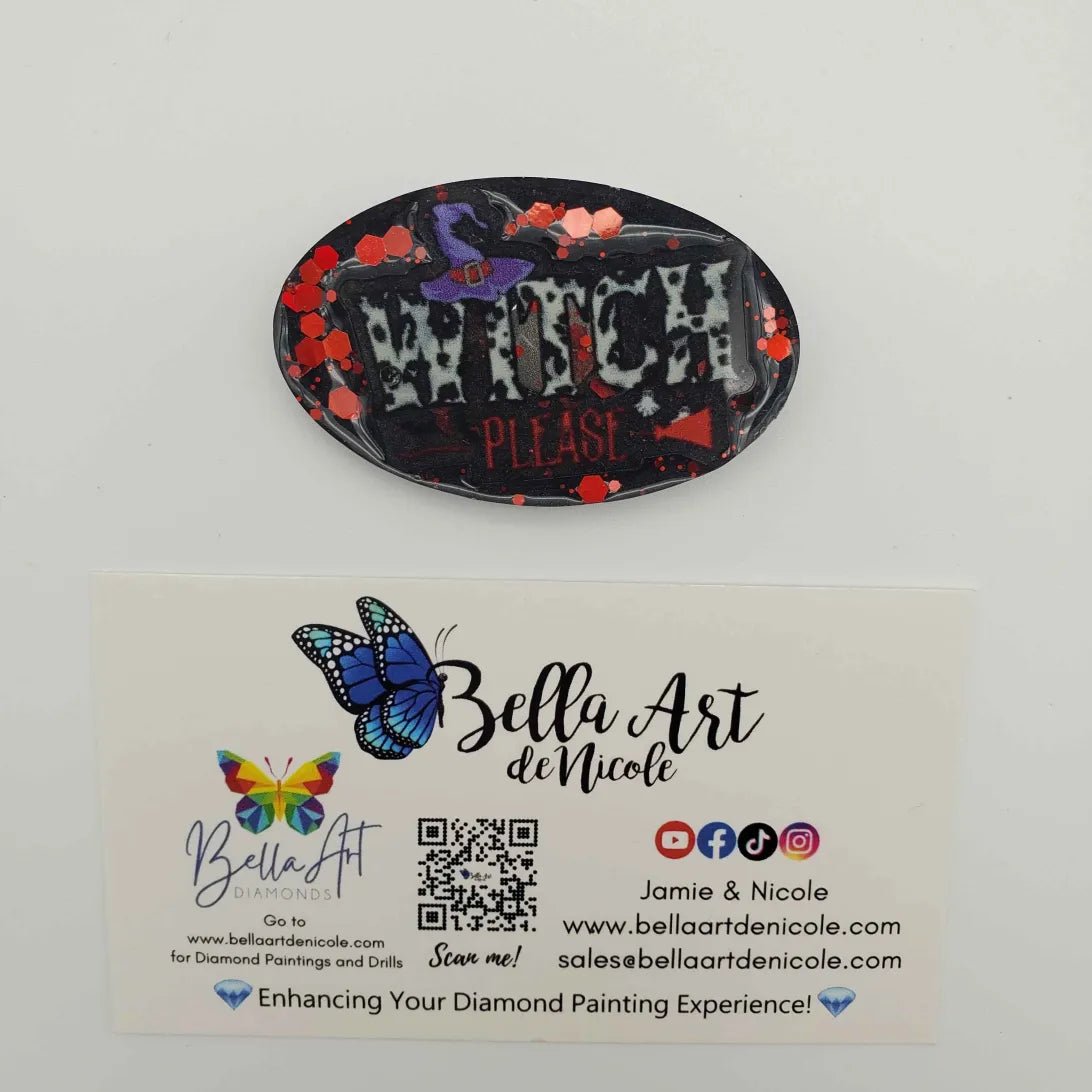 Halloween Resin Tray and Coverminders - Spooky Crafting Essentials