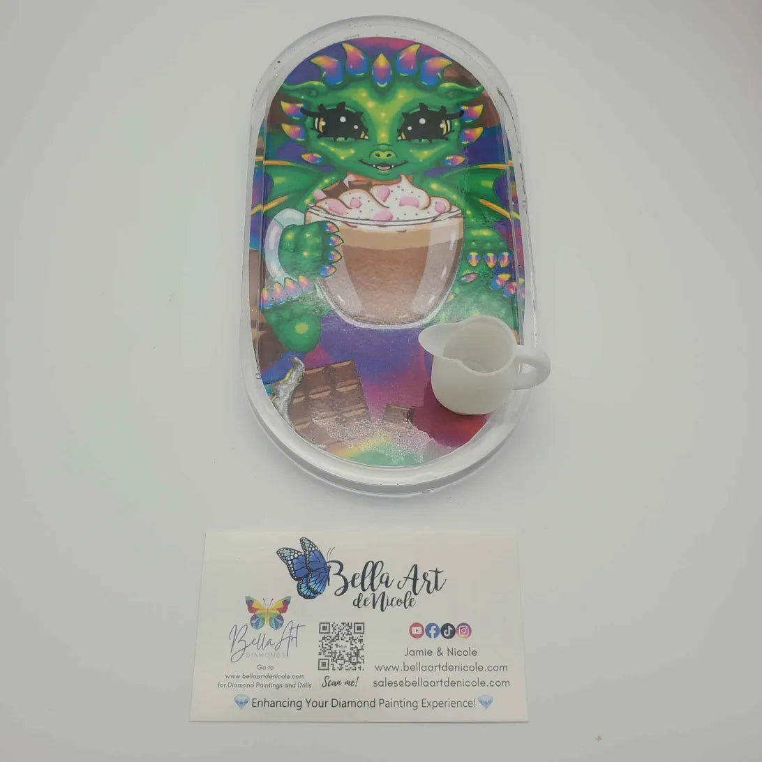 Handcrafted Emma Casey Art Resin Coverminders, Trays & Trinket Boxes