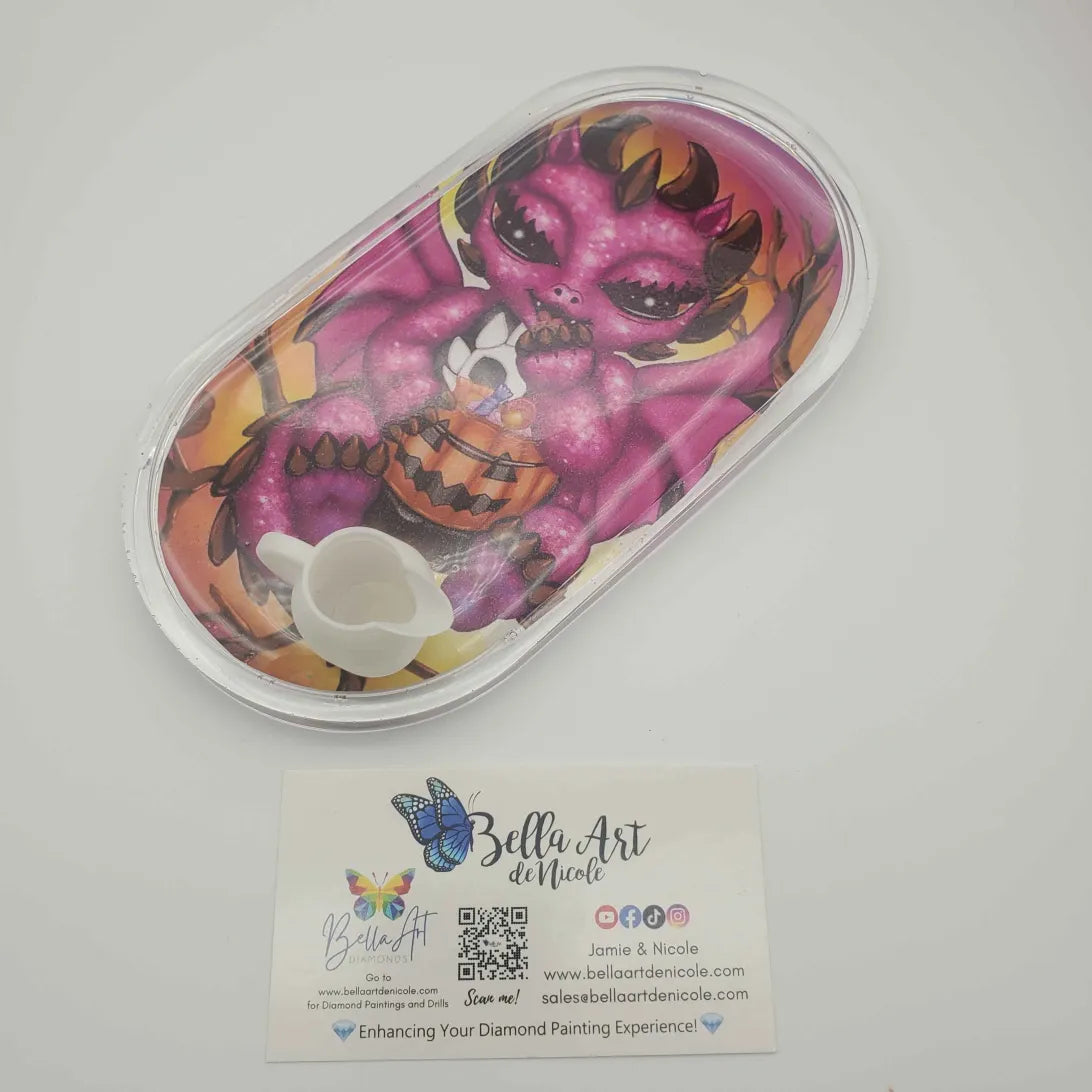 Handcrafted Emma Casey Art Resin Coverminders, Trays & Trinket Boxes