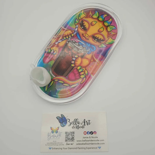 Handcrafted Licensed Emma Casey Art Resin Coverminders, Trays & Trinket Boxes