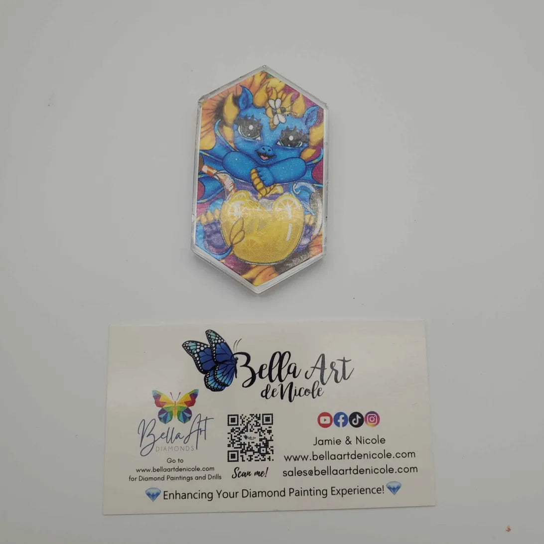 Handcrafted Emma Casey Art Resin Coverminders, Trays & Trinket Boxes