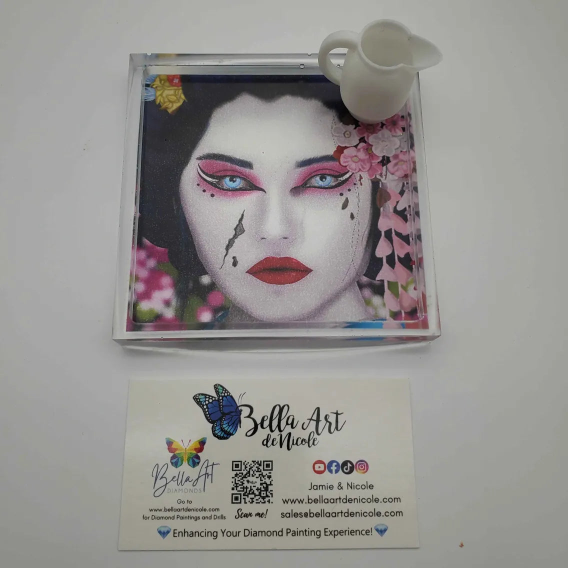 Handcrafted Nox River Art Resin Coverminders, Trays & Trinket Boxes with Magnets