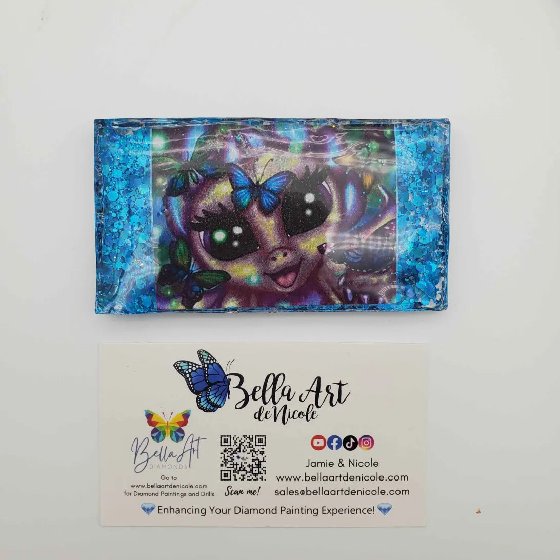 Handcrafted Emma Casey Art Resin Coverminders, Trays & Trinket Boxes