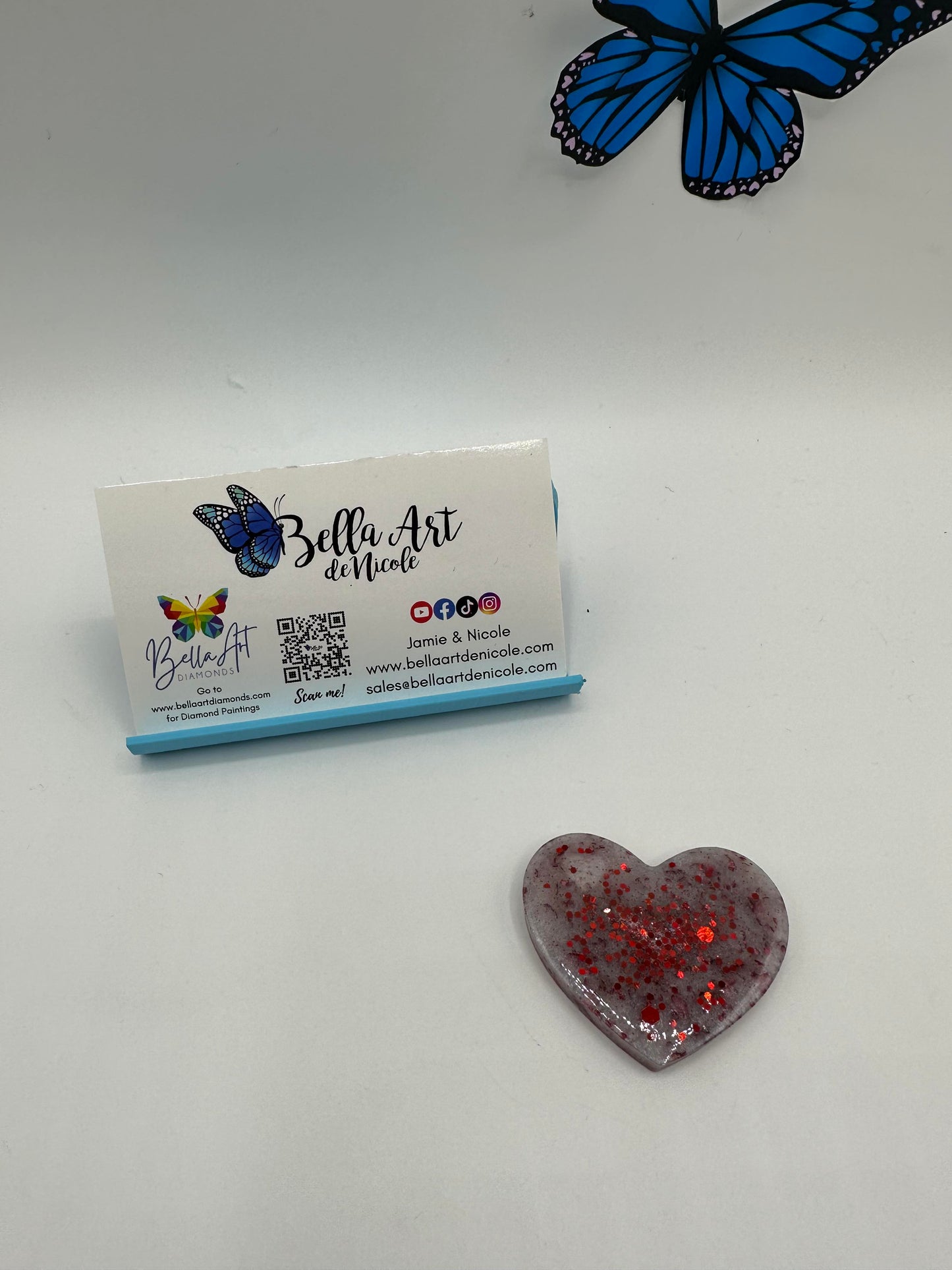 NEW Resin Heart Coverminders
