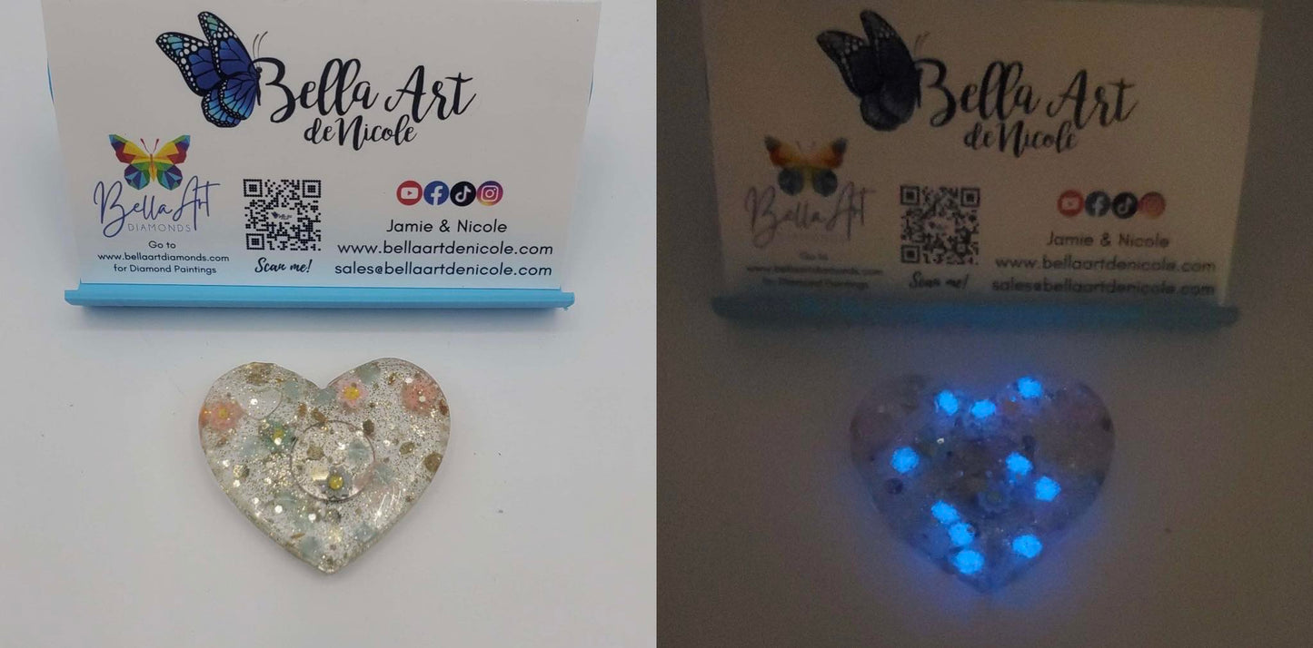 NEW Resin Heart Coverminders