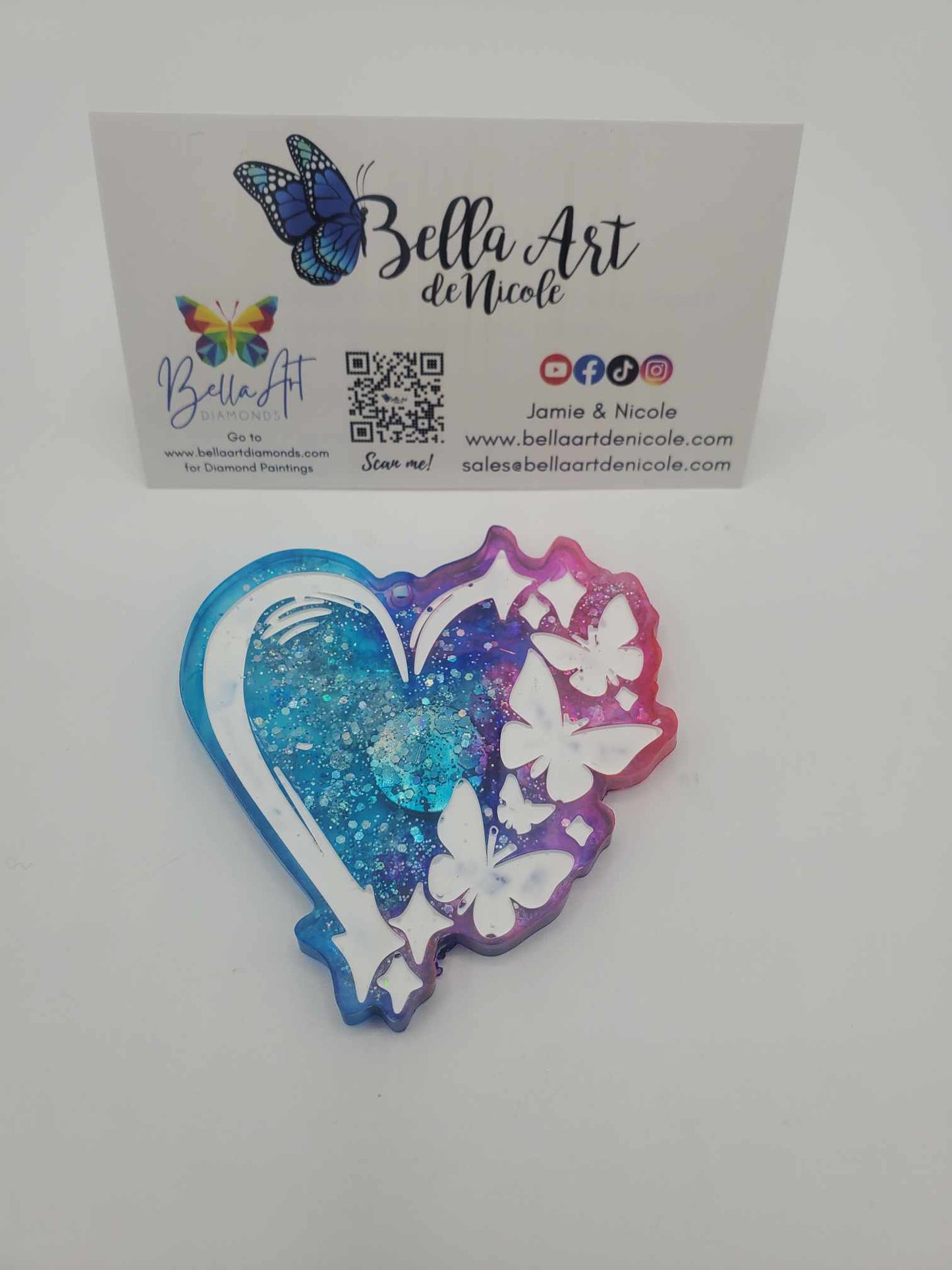 NEW Resin Heart Coverminders