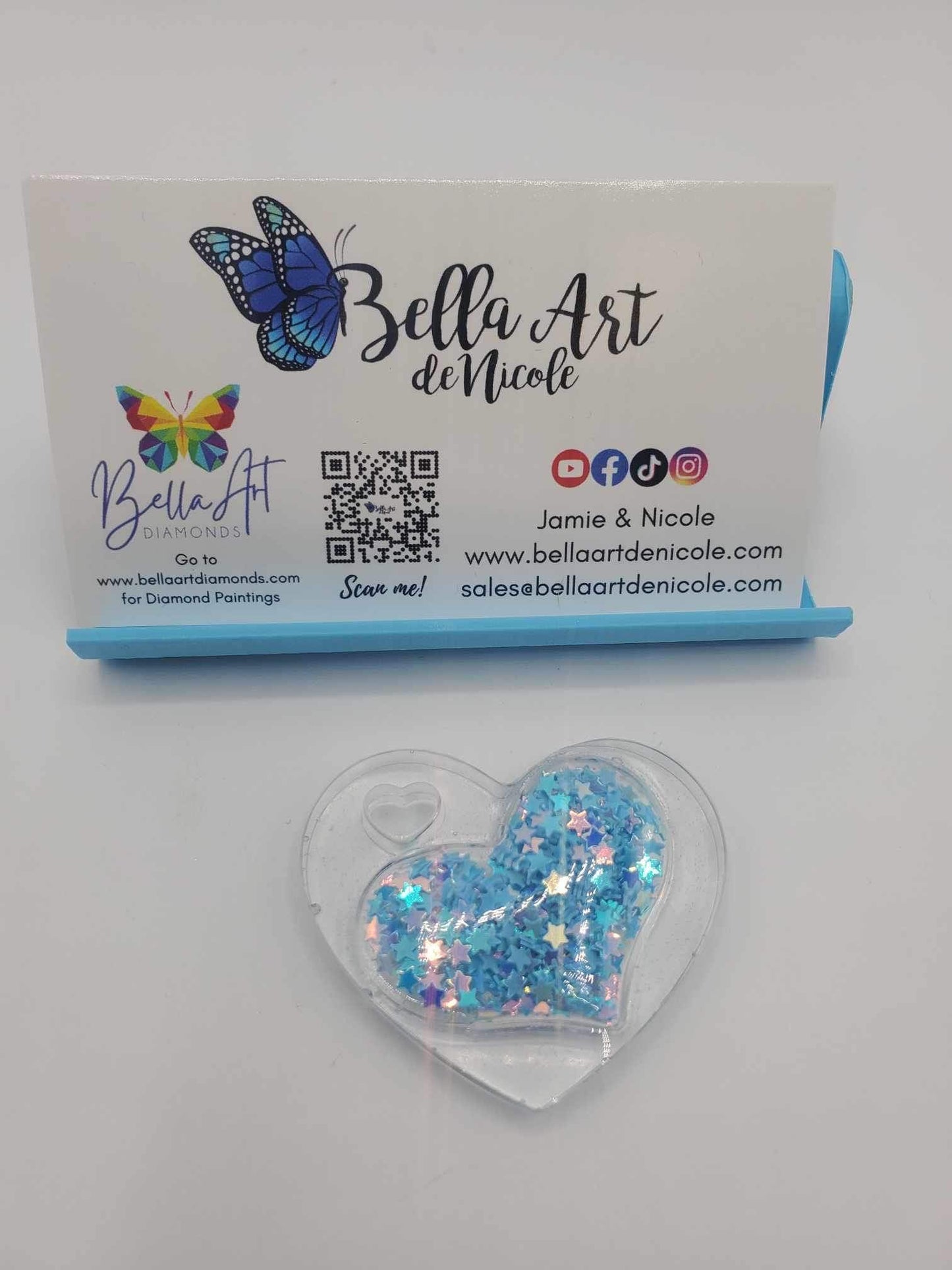 NEW Resin Heart Coverminders