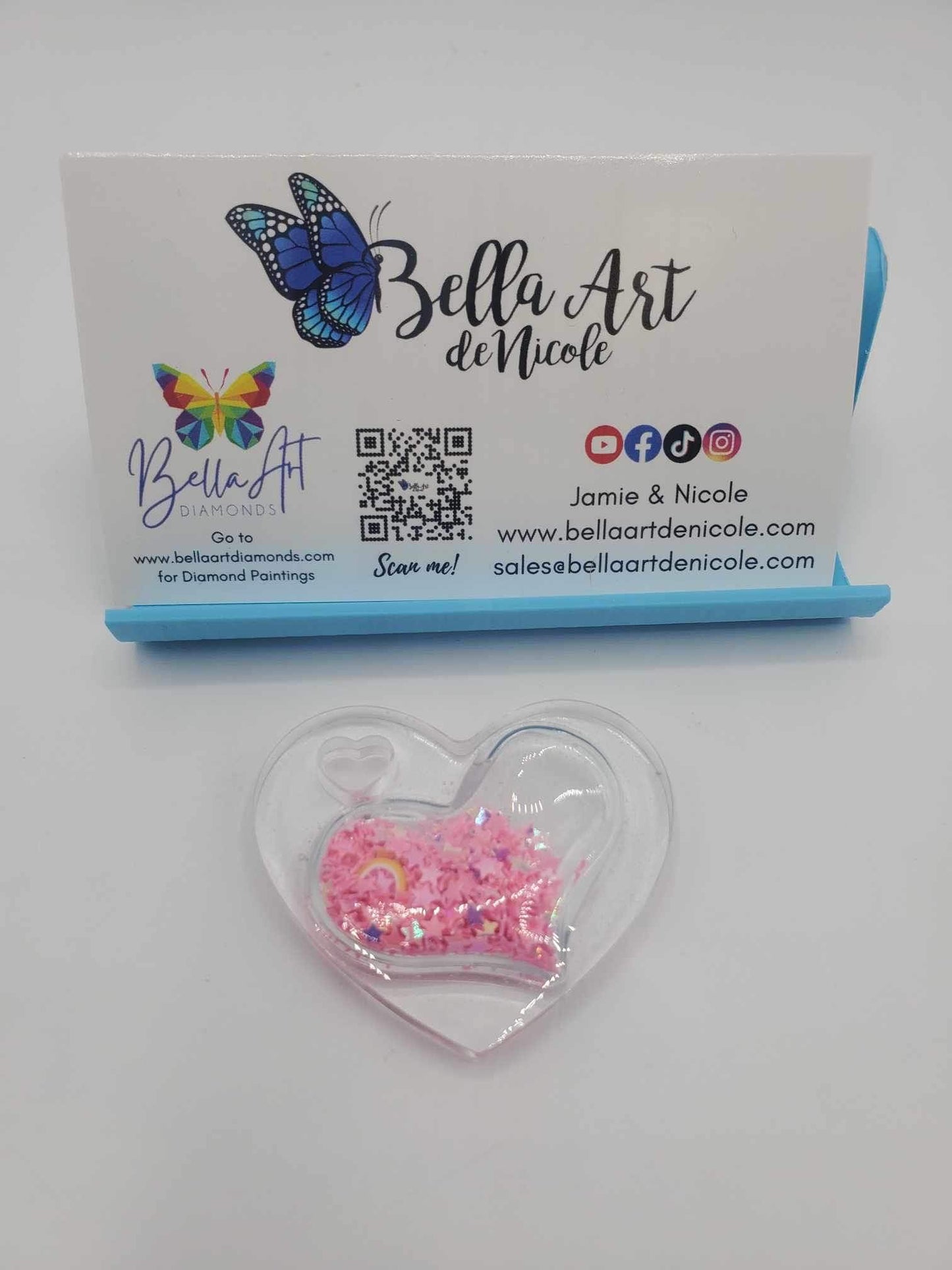 NEW Resin Heart Coverminders