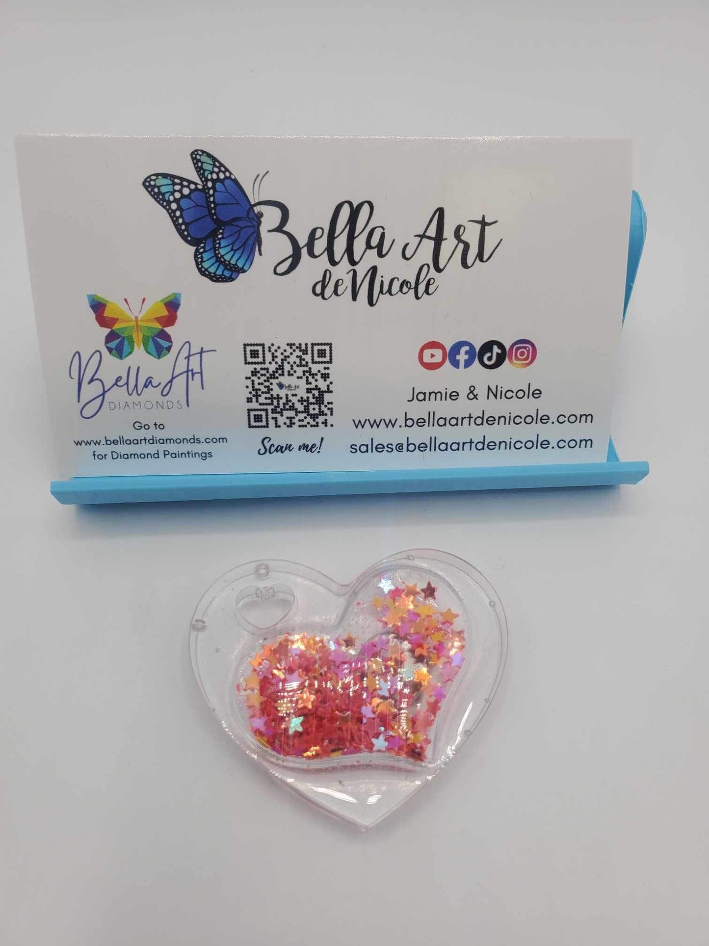 NEW Resin Heart Coverminders