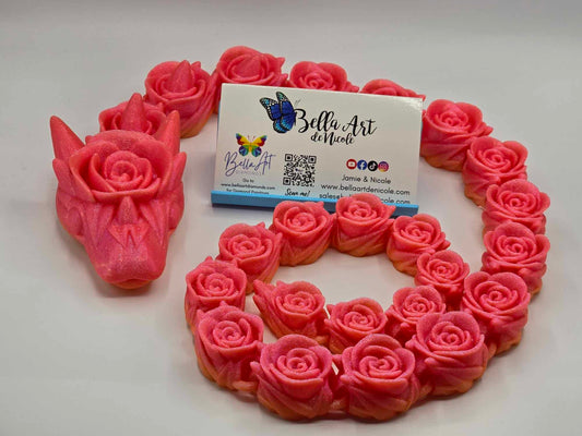 Articulated Dragon Guardians - Rose Snake