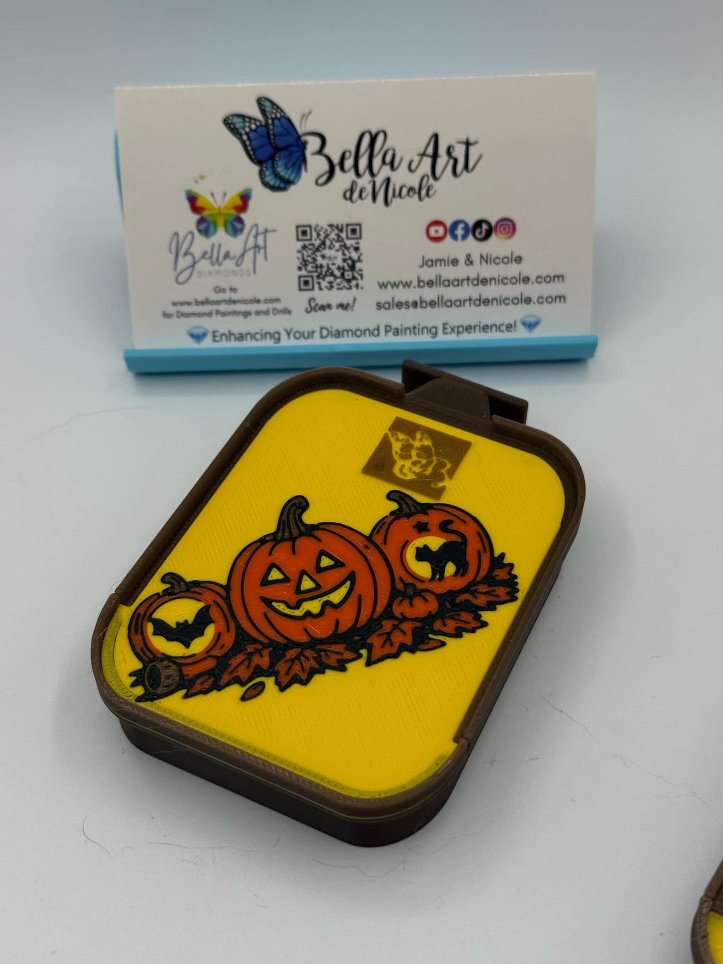 2.2/3.2 Jack-O'-Lanterns Diamond Painting Drill Trays