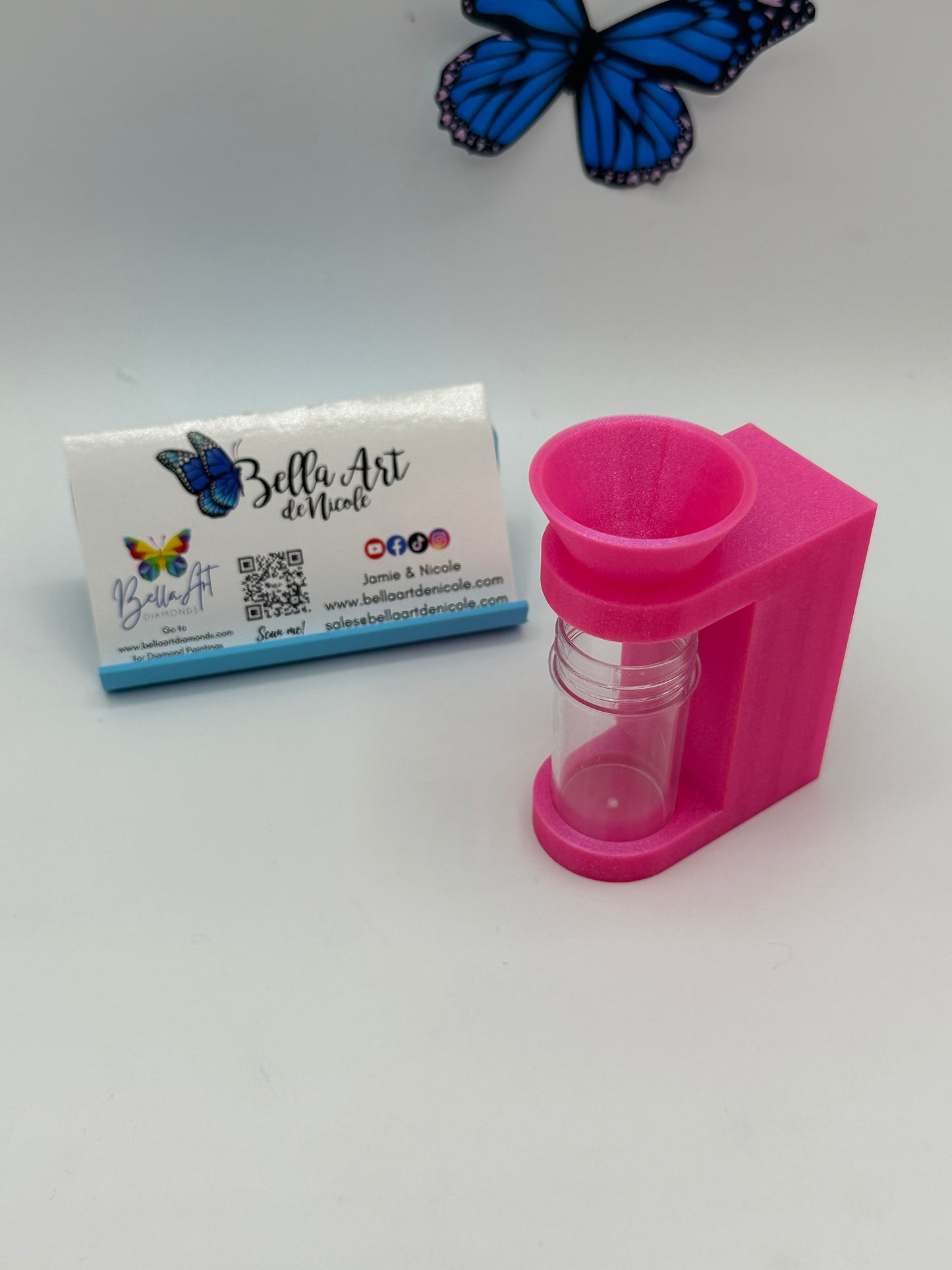 Hands Free Diamond Painting Funnel for Round Containers