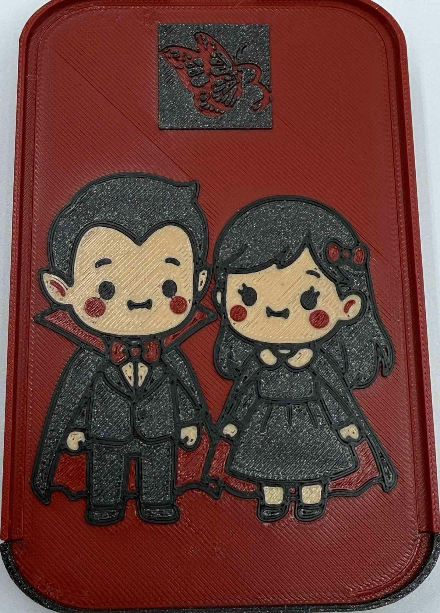 2.2/3.2 Vampire Couple Diamond Painting Drill Trays