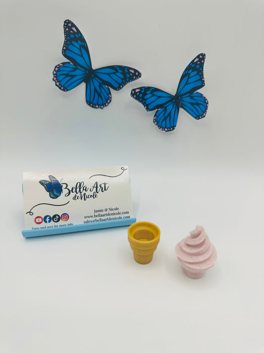 Ice Cream Cone Coverminder / Trash Drill Containers