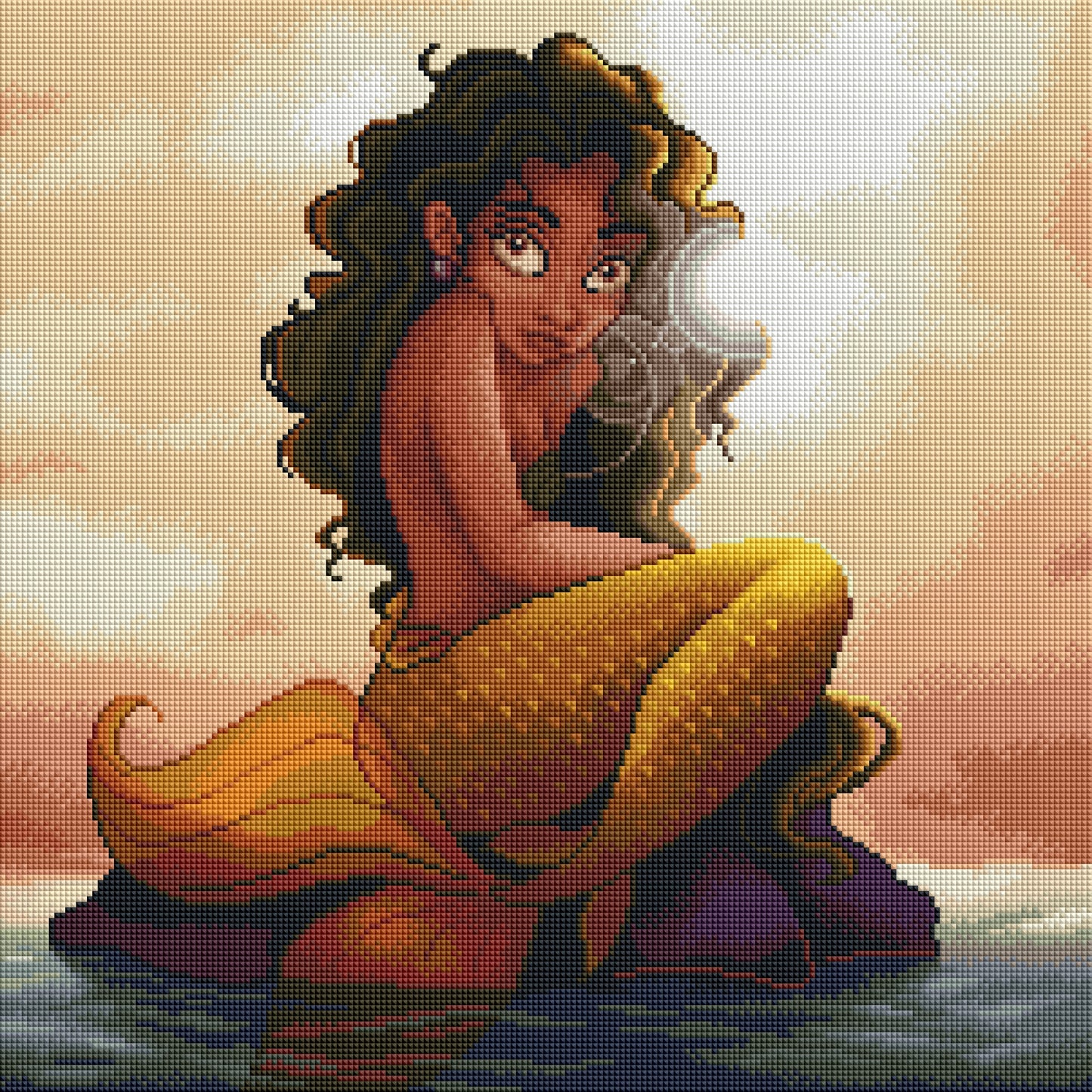 Golden Hour Mermaid