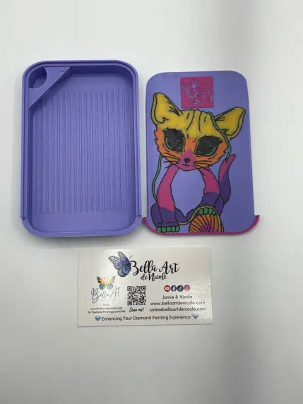 NEW 2.2/3.2 Licensed Artist Emma Casey's Artwork Diamond Painting Stackable Drill Trays