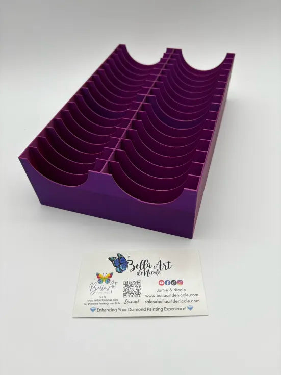 32 Slot Holder for Bags of Drills, Mud, Wax, etc.