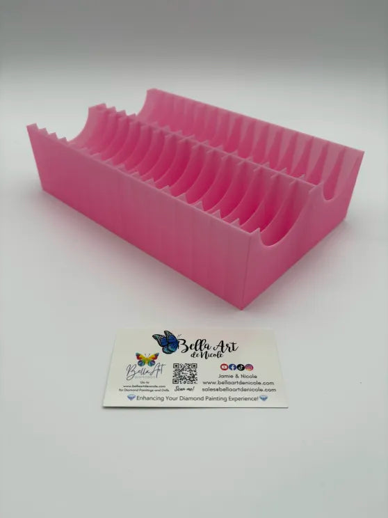 32 Slot Holder for Bags of Drills, Mud, Wax, etc.