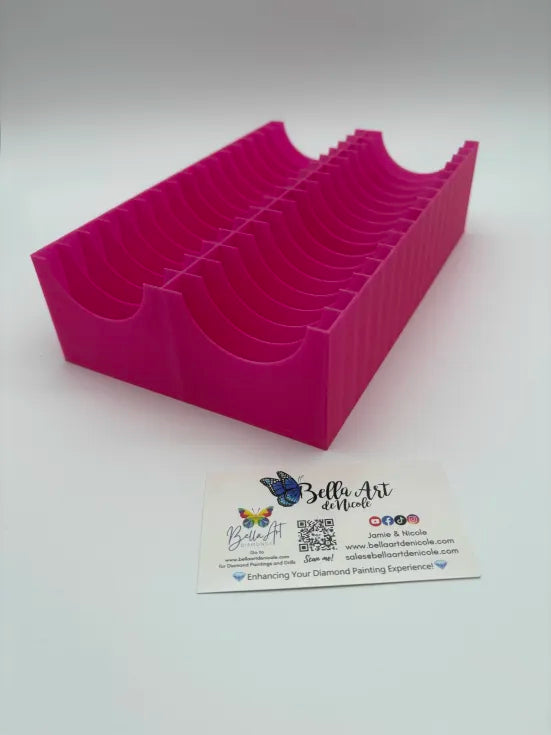 32 Slot Holder for Bags of Drills, Mud, Wax, etc.