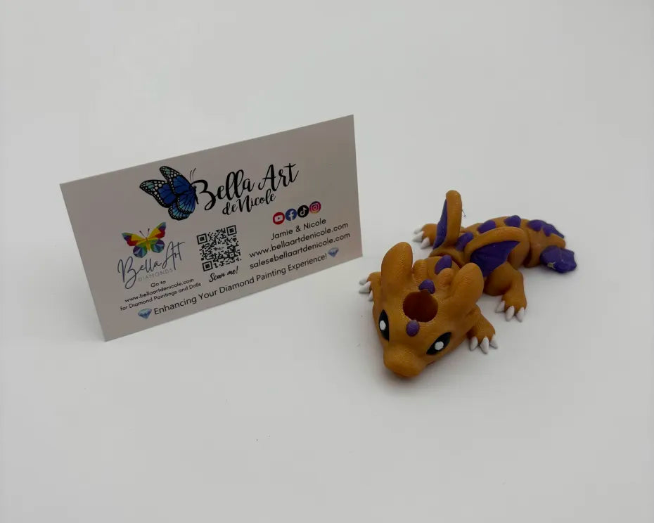 Articulated Straw Buddies - Dragons