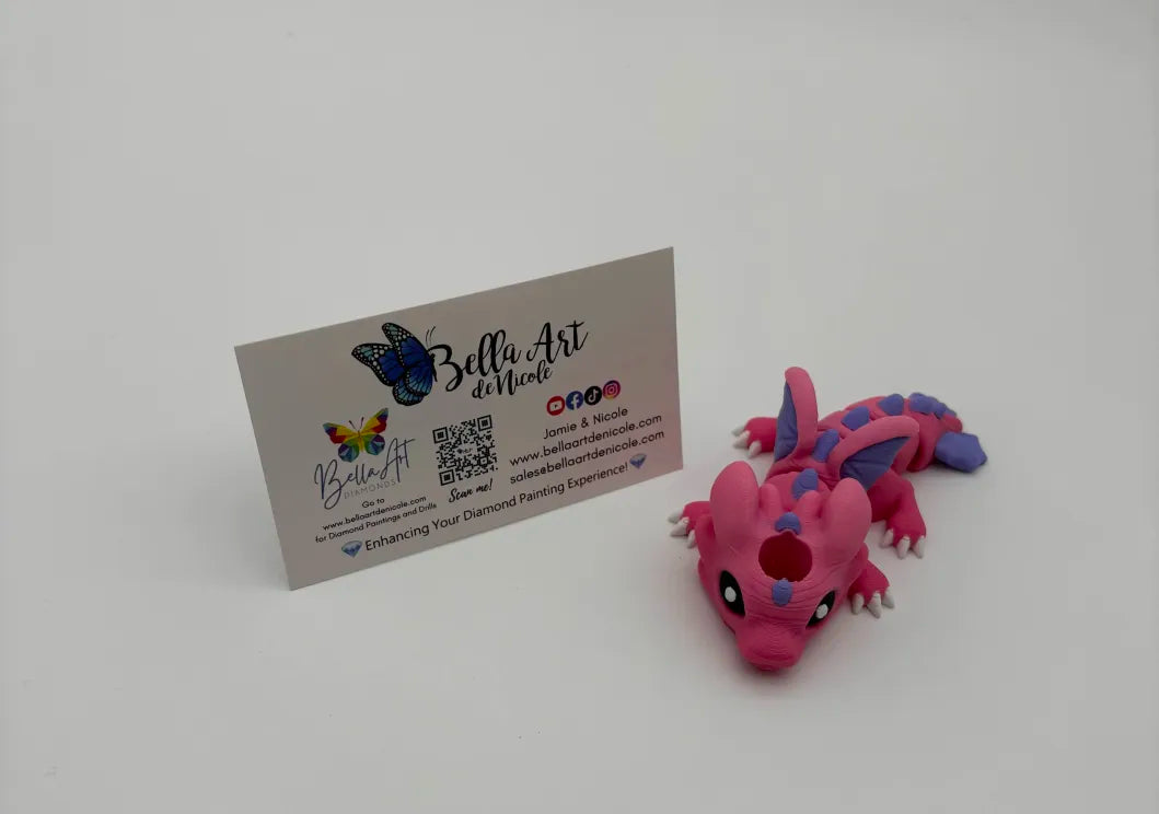Articulated Straw Buddies - Dragons