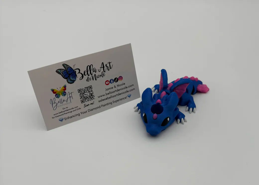 Articulated Straw Buddies - Dragons