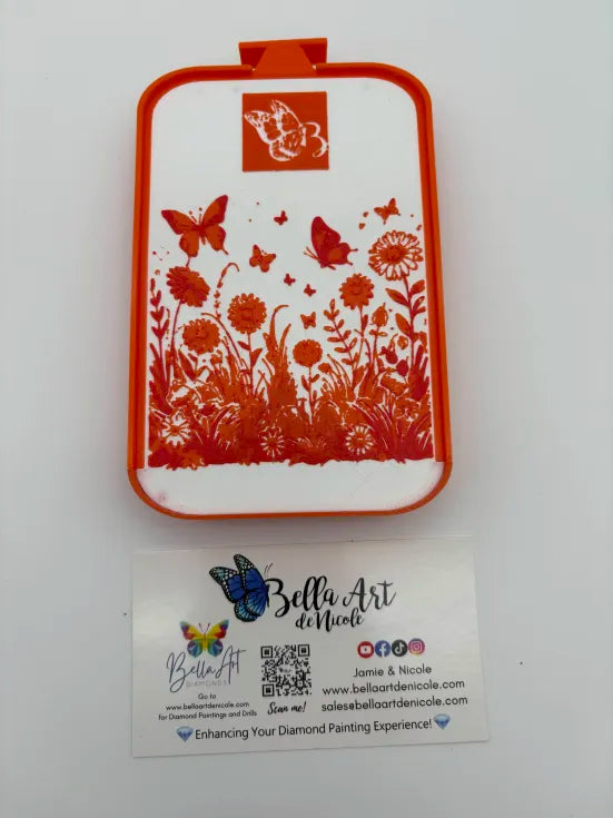 2.2/3.2 Butterflies & Wildflowers Diamond Painting Drill Trays