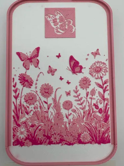 2.2/3.2 Butterflies & Wildflowers Diamond Painting Drill Trays