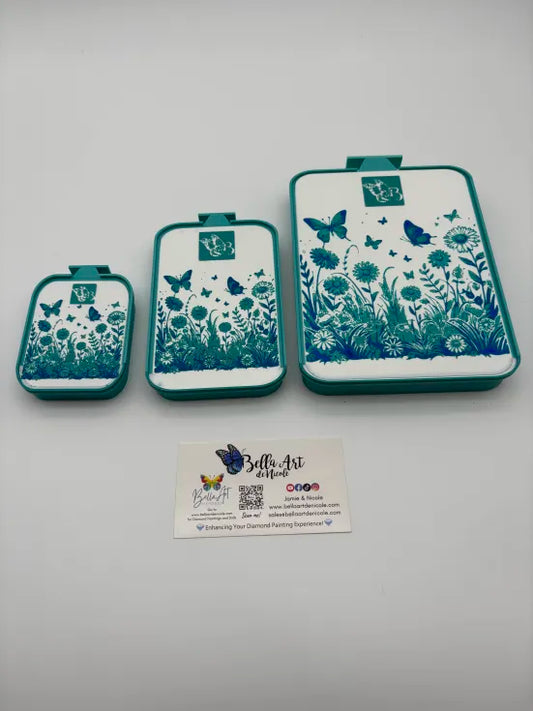 2.2/3.2 Butterflies & Wildflowers Diamond Painting Drill Trays