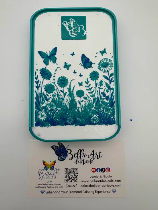 2.2/3.2 Butterflies & Wildflowers Diamond Painting Drill Trays