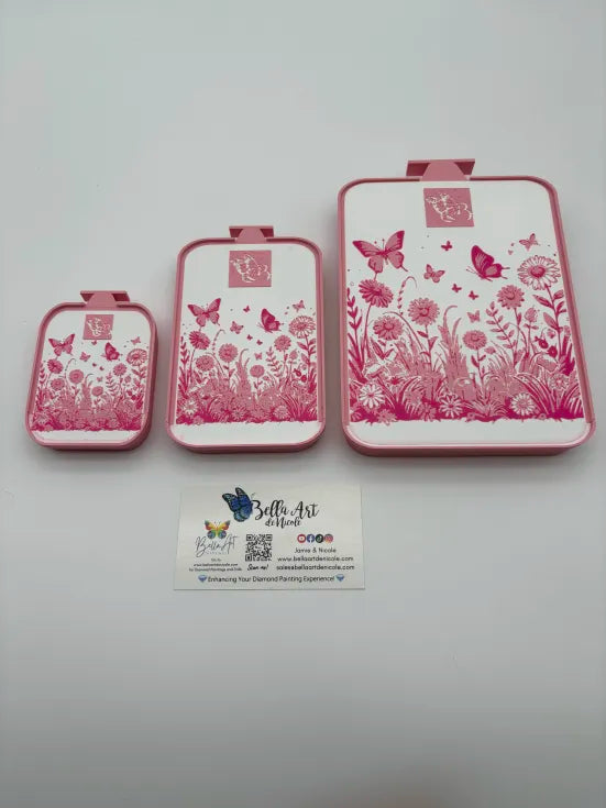 2.2/3.2 Butterflies & Wildflowers Diamond Painting Drill Trays