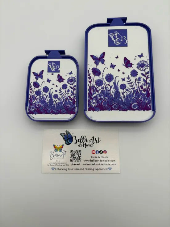 2.2/3.2 Butterflies & Wildflowers Diamond Painting Drill Trays