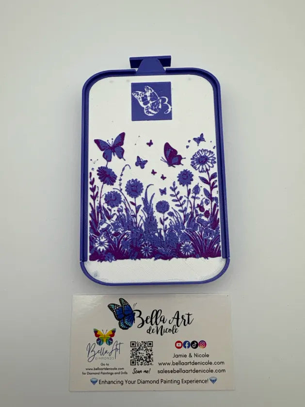 2.2/3.2 Butterflies & Wildflowers Diamond Painting Drill Trays