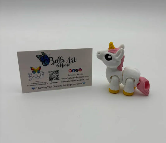 Articulated Straw Buddies - Unicorn