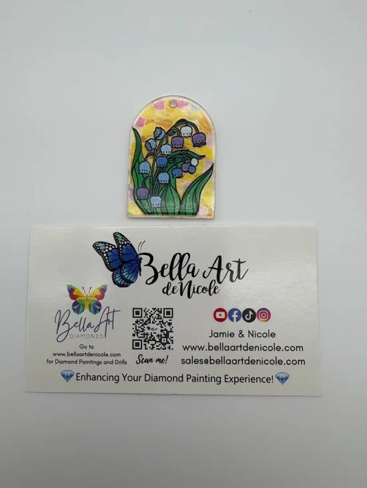 Cute Flower Stain Glass Coverminders