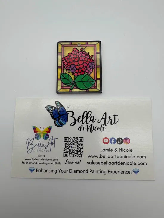 Cute Flower Stain Glass Coverminders
