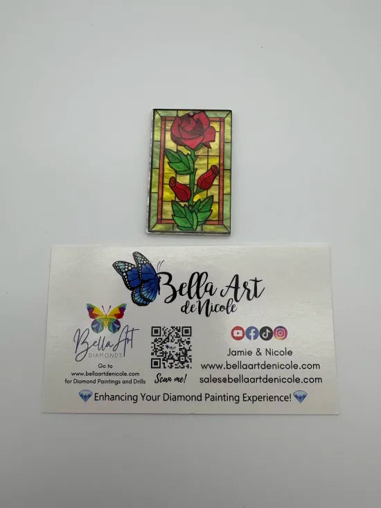 Cute Flower Stain Glass Coverminders