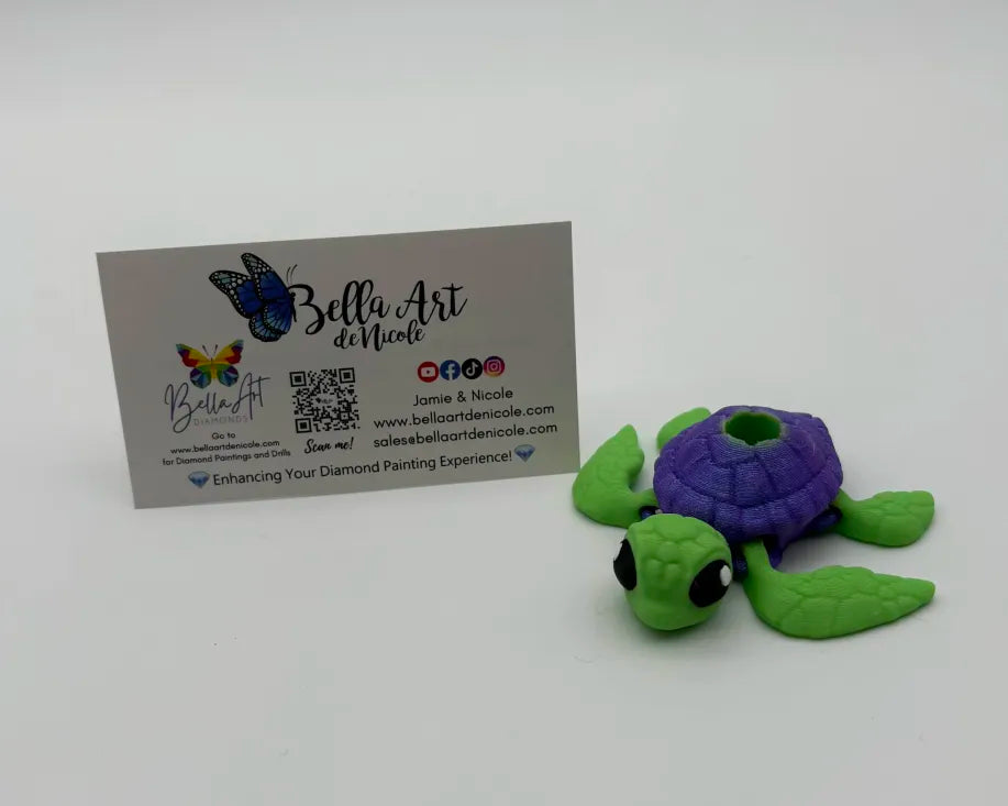 Articulated Straw Buddies - Sea Turtle