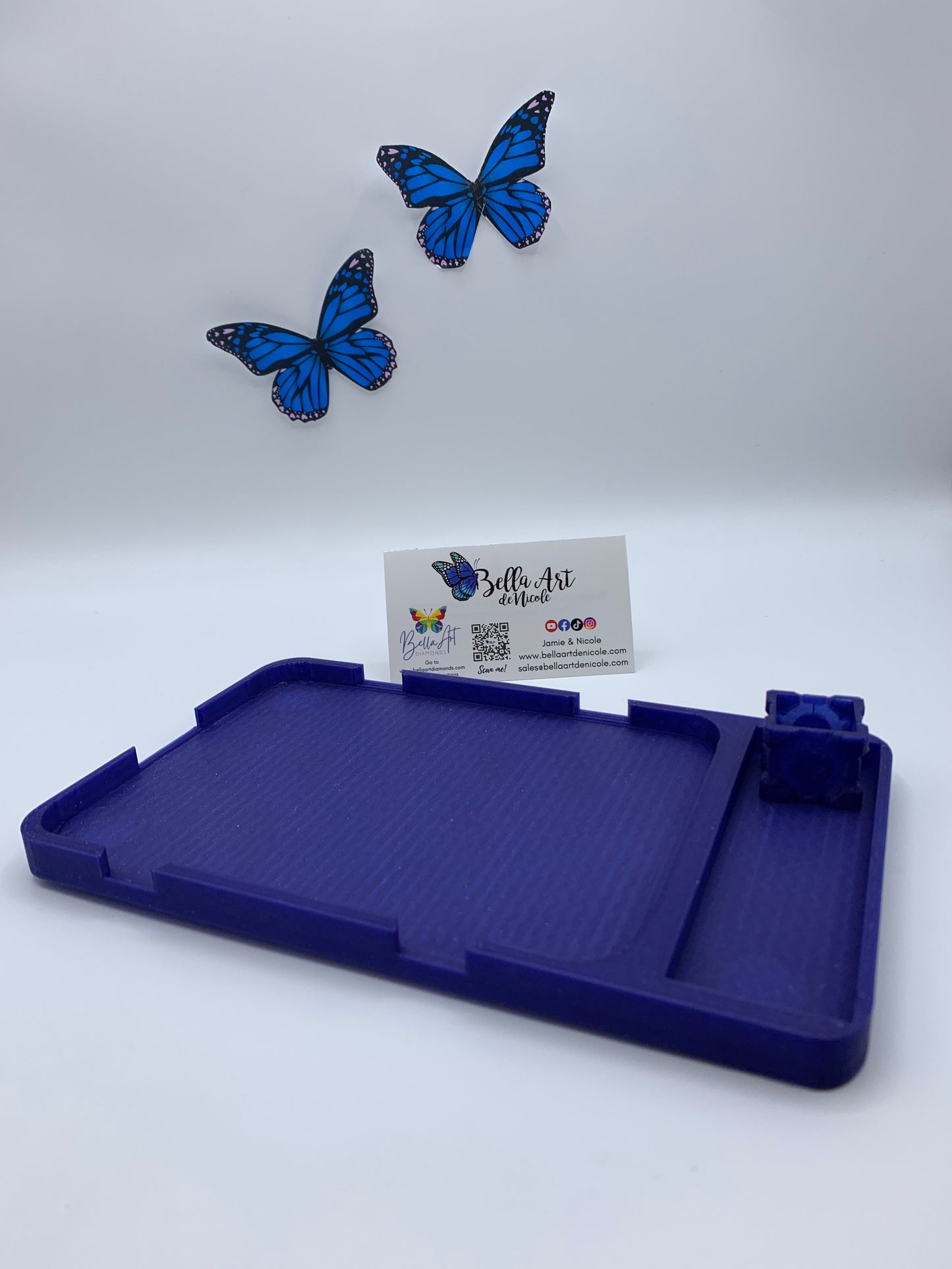 One of a Kind Bella Tray Caddy for Max and Large Bella Art de Nicole Colored Diamond Painting Stackable Drill Trays