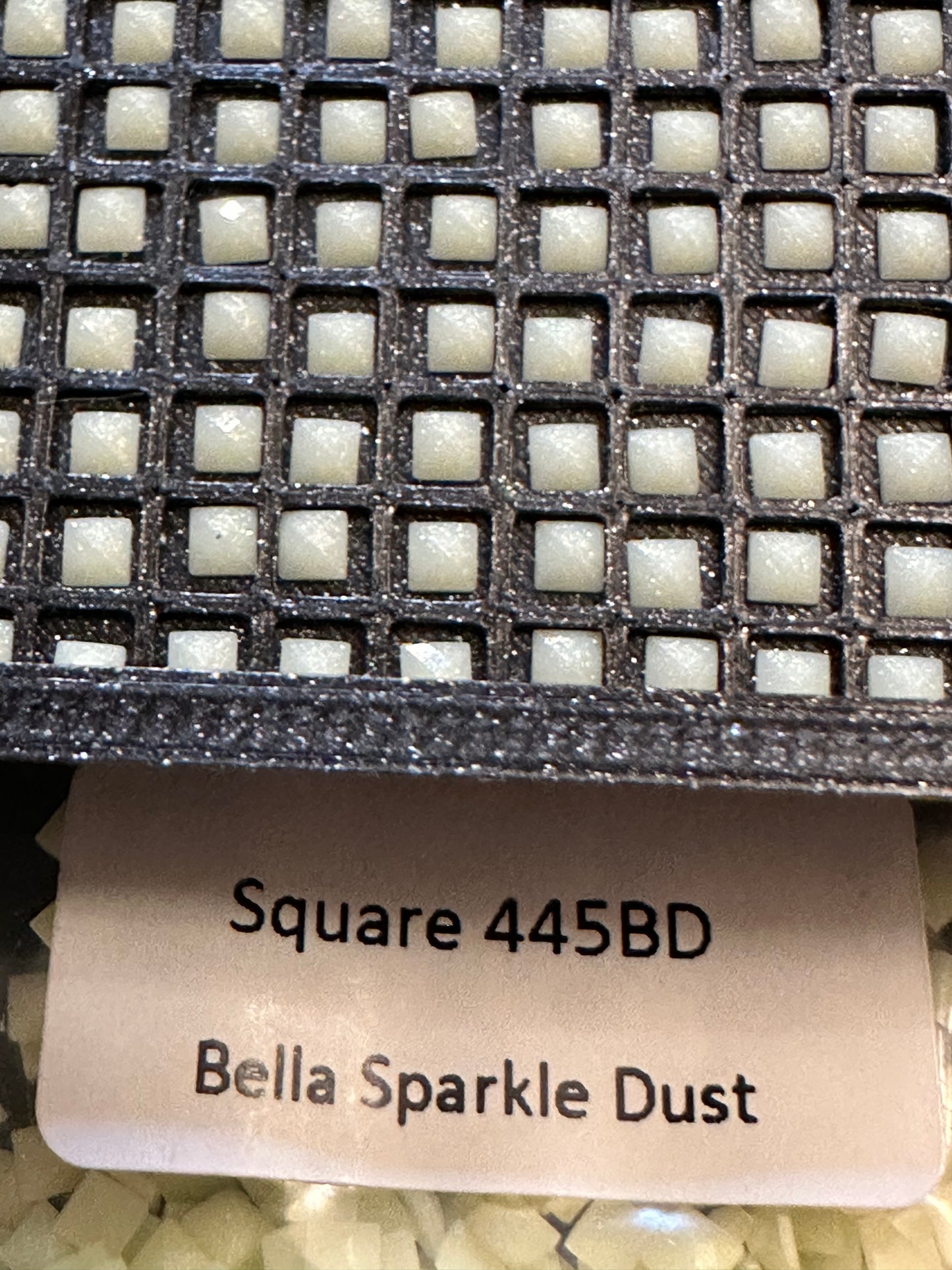 Square Bella Sparkle Dust Diamond Painting Drills in 10 gram bags